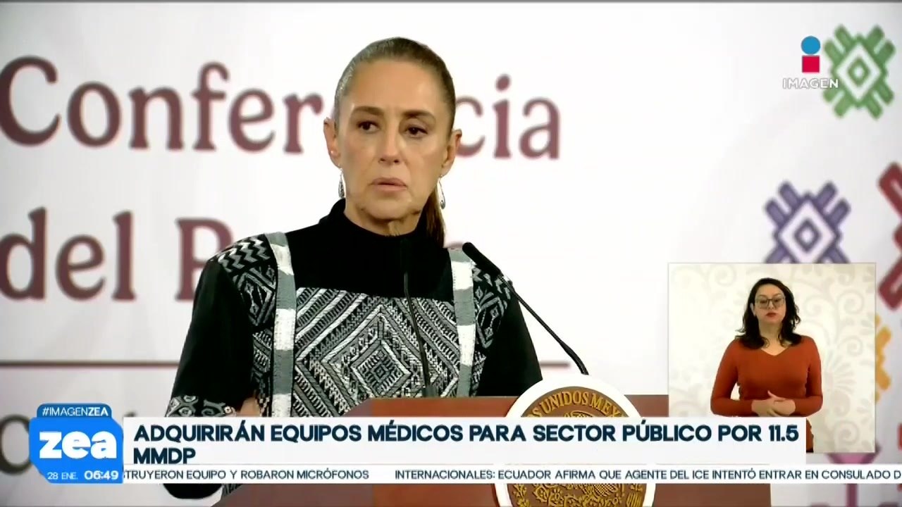 Sheinbaum anuncia inversión de 11 mil 500 millones de pesos