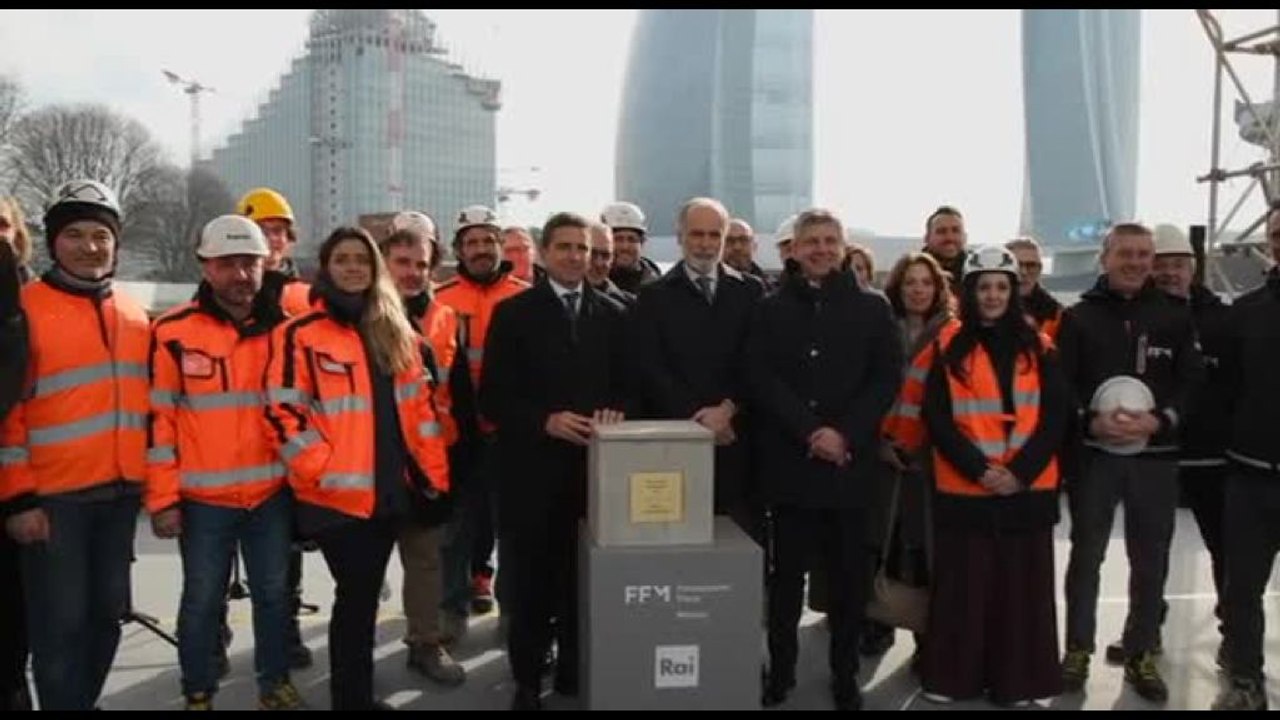 La RAI torna a Milano: prima pietra del nuovo centro di produzione