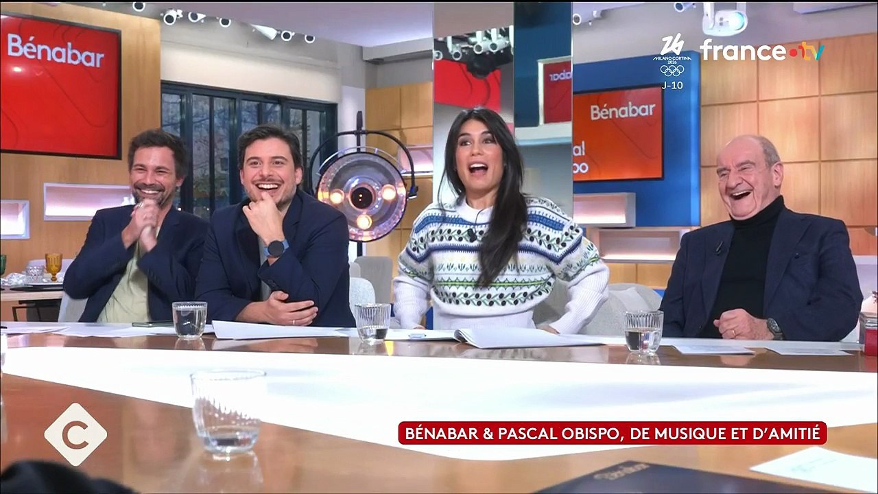 Pascal Obispo et Bénabar reviennent sur leur clash dans C à vous