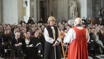 First female Archbishop of Canterbury interrupted by heckler during confirmation ceremony