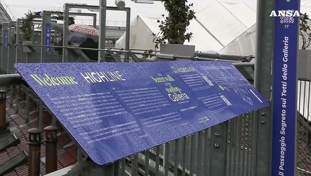 Il nuovo rooftop sulla Galleria Vittorio Emanuele regala una vista mozzafiato su Milano