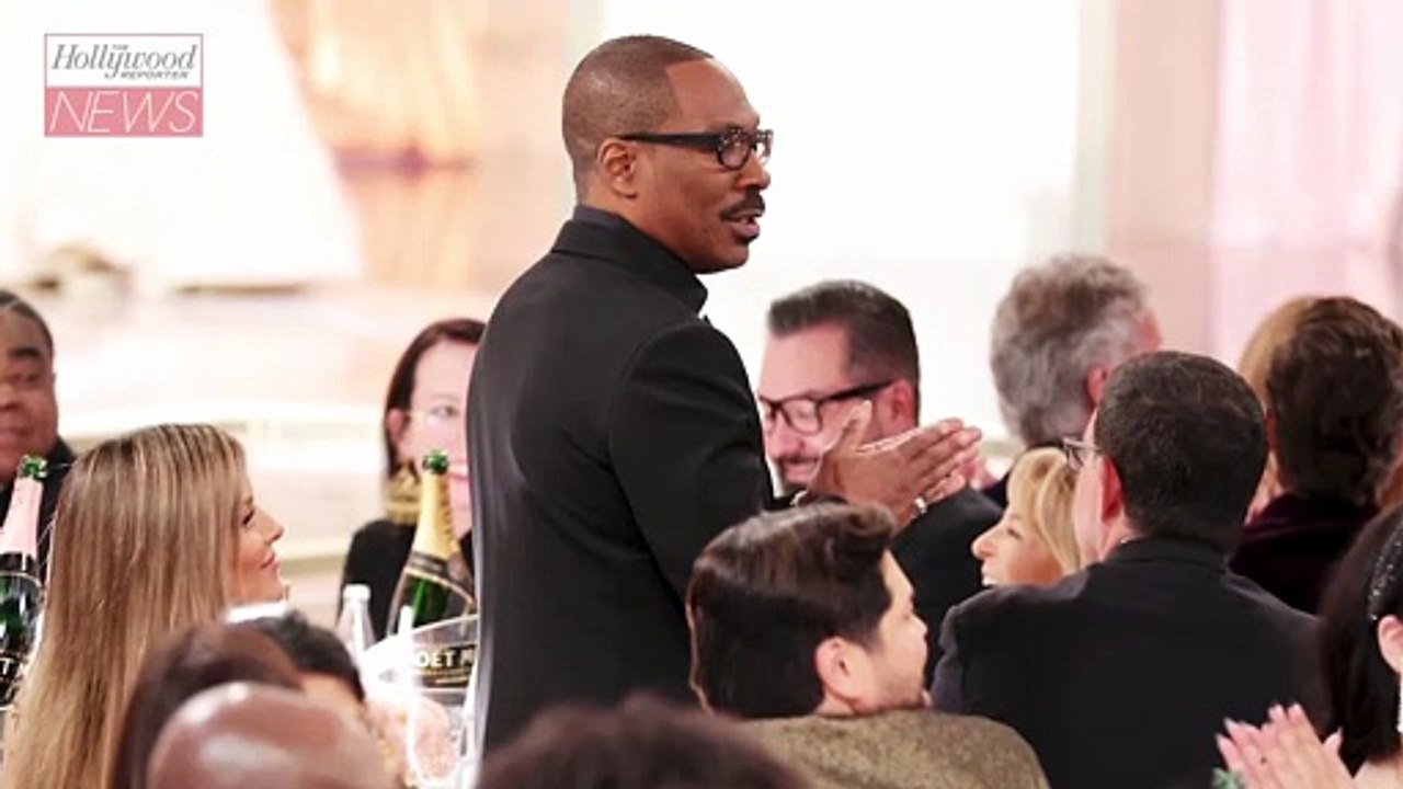 Tyler James Williams Had No Idea Eddie Murphy Gave Him a Golden Globes Standing Ovation | THR News