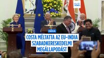 Exkluzív: Az EU és India közötti megállapodást méltatta az Európai Tanács elnöke az Euronewsnak