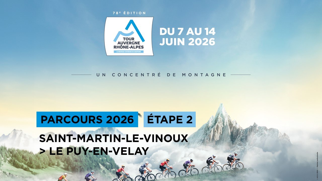 Tour Auvergne-Rhône-Alpes 2026 : Route stage 2 / Parcours de l'étape 2