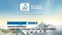Tour Auvergne-Rhône-Alpes 2026 : Route stage 5 / Parcours de l'étape 5