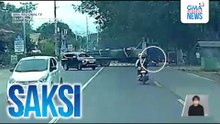 Rider, patay matapos magulungan ng truck | Saksi