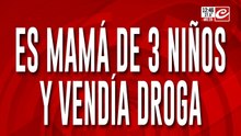 Buscaban a delincuentes y se encontraron con una embarazada vendiendo droga