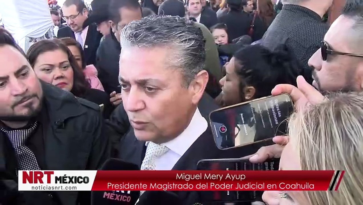 El Gobernador del Estado y el Magistrado Presidente Inauguran Ciudad Judicial de Saltillo