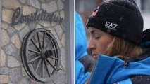 Sofia Goggia e la Nazionale di sci rendono omaggio alle vittime di Crans Montana
