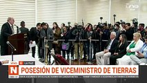 VICEMINISTRO DE TIERRAS: ´´DEVOLVER INSTITUCIONALIDAD AL INRA´´