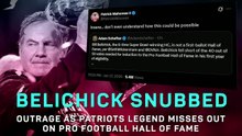 Bill Belichick - NFL legend snubbed as first-ballot NFL Hall of Famer