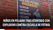 Carabayllo: Niños en peligro tras atentado con explosivo contra escuela de fútbol