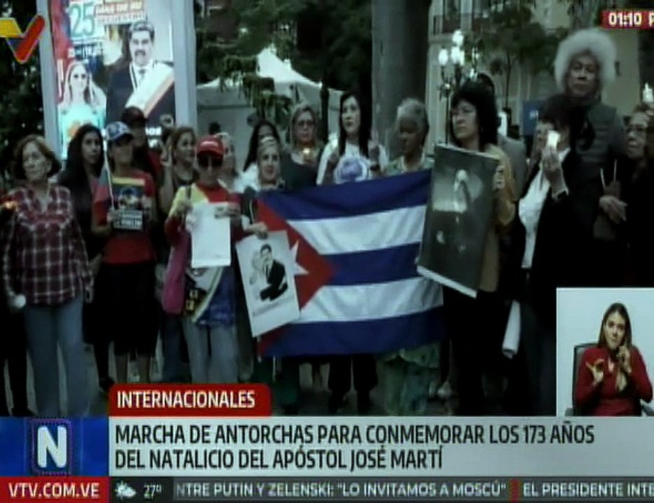 Venezuela y Cuba fortalecen lazos culturales a 173 años del natalicio del Apóstol José Martí