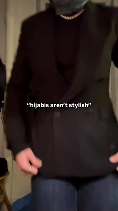 Who says hijabis aren’t stylish 😂