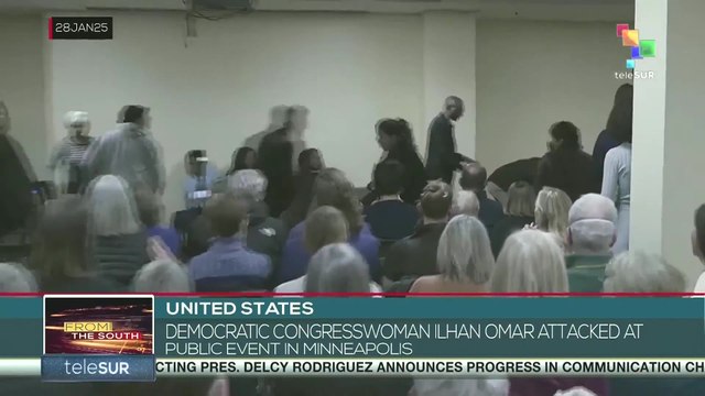Democratic Congresswoman Ilhan Omar attacked at public event in Minneapolis