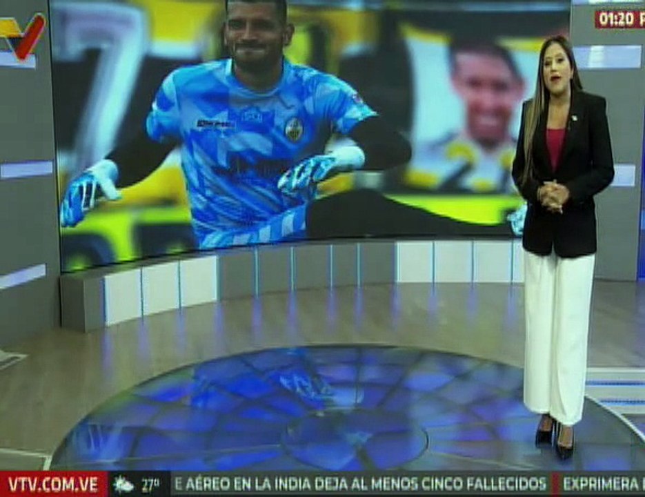 Deportivo Táchira anunció renovación de contrato hasta el 2027 al portero Jesús Camargo