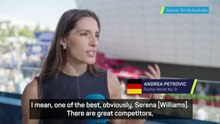 Petkovic compares Gauff's competitiveness to Serena Williams