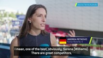 Petkovic compares Gauff's competitiveness to Serena Williams