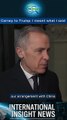 Carney stands by Davos speech