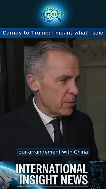 Carney stands by Davos speech