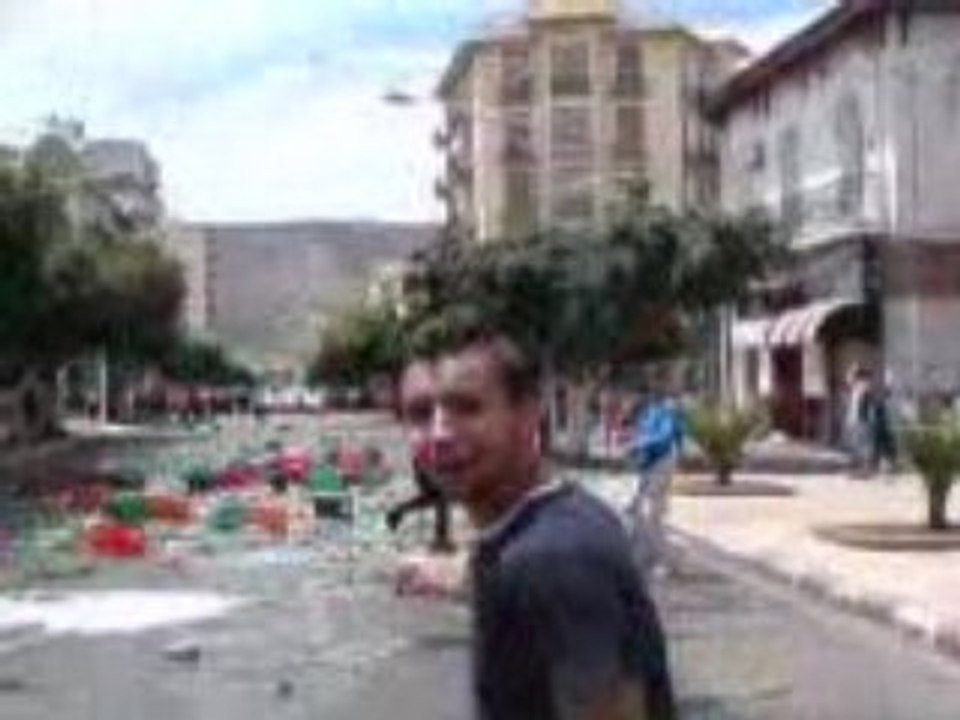 Emeutes oran plateau MANSOREA