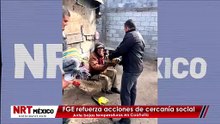 FGE refuerza acciones de cercanía y apoyo social Ante bajas temperaturas en Coahuila