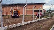 Incêndio em escola de natação mobiliza Bombeiros na Rua da Lapa