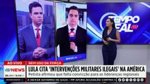 Lula critica ‘intervenções militares ilegais’ na América durante Fórum | TEMPO REAL