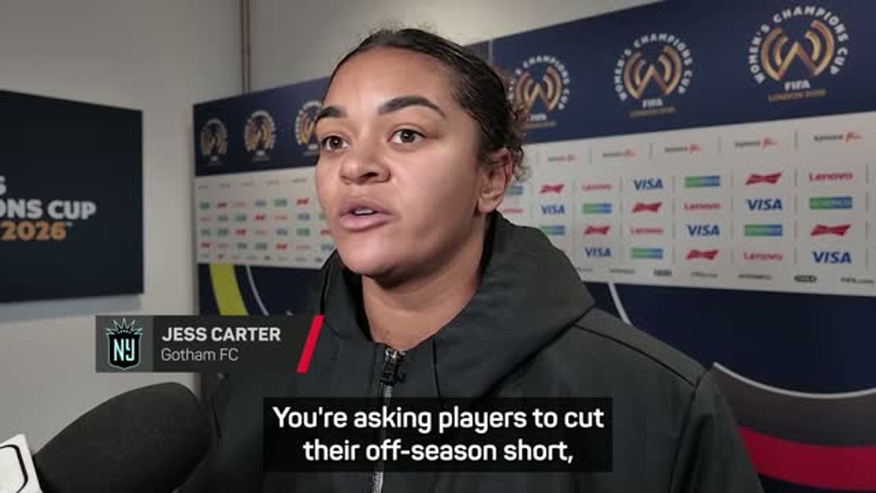 'FIFA needs to take care of us' - Jess Carter slams fixture scheduling