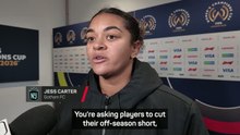 'FIFA needs to take care of us' - Jess Carter slams fixture scheduling