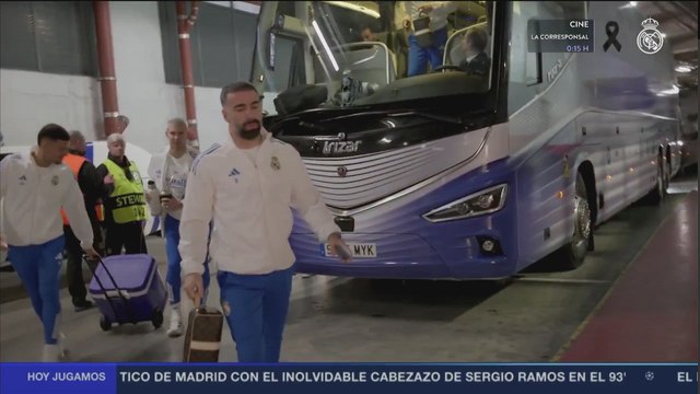 Emotiva entrevista a Carvajal en el estadio de la décima
