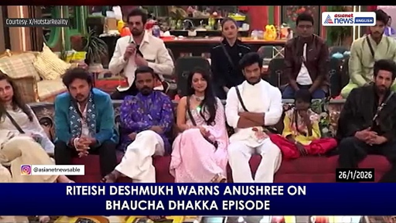 Bigg Boss Marathi 6: Riteish Deshmukh Explodes Anushree | Bhaucha Dhakka Episode