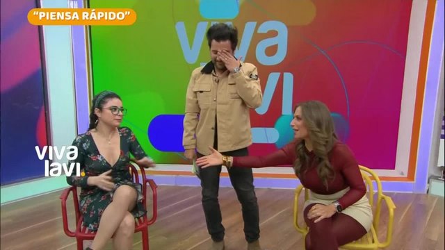 Gaby Quiroga y Violeta Isfel en el 'Piensa Rápido'