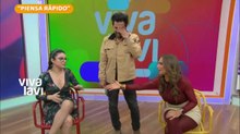 Gaby Quiroga y Violeta Isfel en el 'Piensa Rápido'