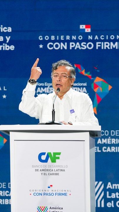 FORO CAF | Petro: “No queremos misiles sobre Caracas, ni sobre ningún país de América” | EL PAÍS
