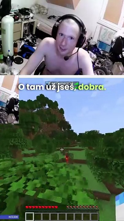 Hraju Minecraft s Polkou – jazykový chaos, který jsem nečekal!