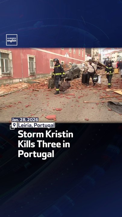 Storm Kristin Kills Three In Portugal