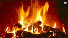 Fireplace Video 🔥 Crackling Logs & Soothing Ambience for Sleep, Study, Relaxation