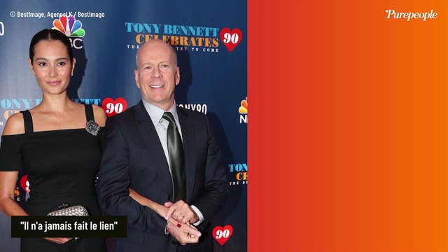 Il n'a jamais fait le lien : Bruce Willis n'a pas conscience de ce qui lui arrive, sa femme Emma Heming évoque ce diagnostic peu connu