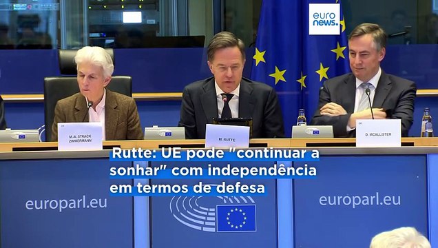 Europa pode defender-se mas não pode substituir o guarda-chuva nuclear dos EUA, diz Kubilius à Euronews