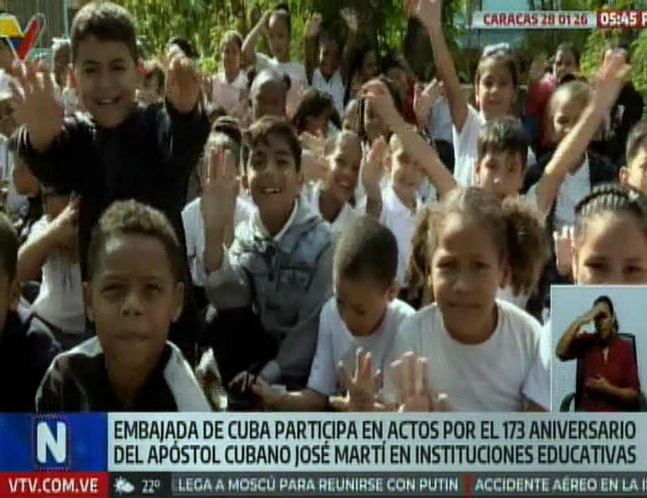 Embajada de Cuba participa en actos conmemorativos por el 173 natalicio de José Martí