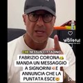 Fabrizio corona manda un messaggio ad Alfonso signorini
