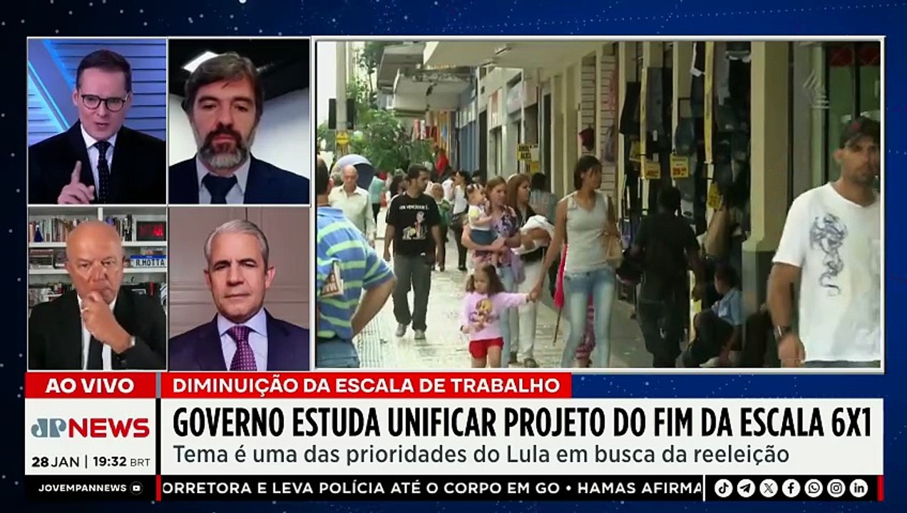 Fim da escala 6x1? Governo avança com projeto e comentaristas veem risco econômico