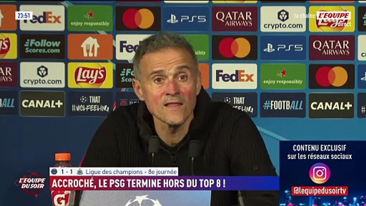 Enrique : «  S'il y a une équipe prête pour les barrages, c'est nous » - Foot - Ligue des champions