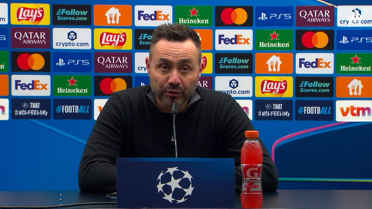 Bruges 3-0 OM : La réaction de Roberto De Zerbi