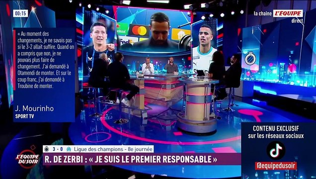 José Mourinho : « Je pensais qu'une victoire 3-2 nous permettait de nous qualifier » - Foot - Ligue des champions