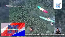 "Oceanic encounter" ng dalawang surfer, nagpakilig online | Unang Balita