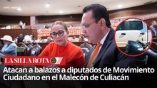 Atacan a balazos a diputados de Movimiento Ciudadano en el Malecón de Culiacán