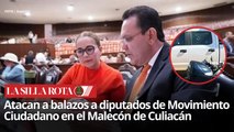 Atacan a balazos a diputados de Movimiento Ciudadano en el Malecón de Culiacán