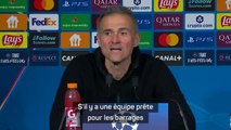 PSG - Luis Enrique : “S’il y a une équipe prête pour les barrages, c’est nous”